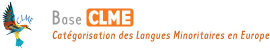 Base CLME : Catégorisation des langues minoritaires en Europe
